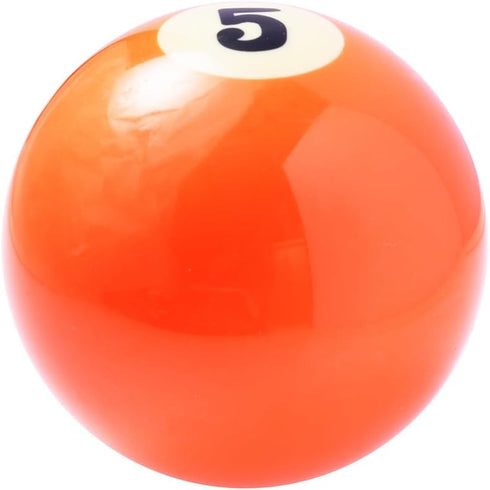 Billiard Ball Stick Shift Knob Orange 5 Gear Shift Knobs Marbling Pool Ball Shifter Lever Knob Fit Most Automatic Manual Car Tuck Transmission Veh...