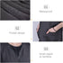 Short Sleeves Pet Grooming Smock with Zipper Dog Grooming Work Clothes with 2 Pockets Pet Grooming Shirt Dog Grooming Workwear for Pet Shop Men Wo...