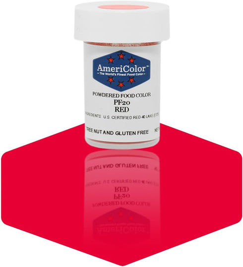 Americolor Powder Food Color, 3gm, Red...