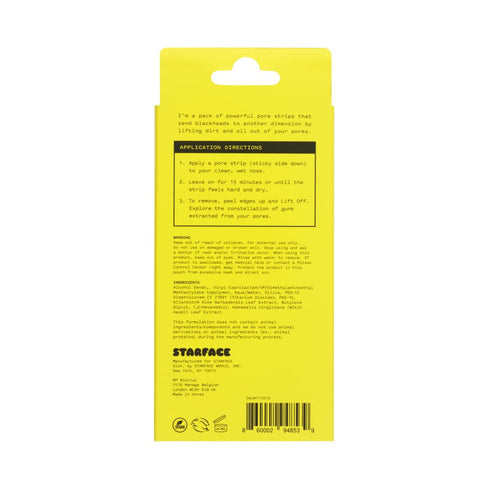Starface Lift Off Pore Strips , Blackhead Remover , Deep Cleansing Nose Strip , Patches for Pores (8 count)...