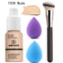 All in One Makeup Kit For Girls12 Colors Naked Eyeshadow Palette, Nude Foundation Face Primer, Makeup Brush, Makeup Sponge, Eyebrow Soap Kit Brows...