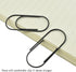 HAHIYO Paper Clips 2 inches (50mm) Length Black Wide Paperclips Vinyl Coated Prevent Scratching Tearing The Pages Sturdy for Bookmark Organize Hom...