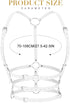 BODIY Plus Size Harness Punk Leather Harness Belts Women Fashion Rave Body Harness...