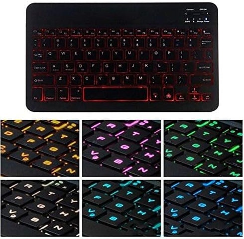 BoxWave Keyboard Compatible with Microsoft Surface 2 - SlimKeys Bluetooth Keyboard - with Backlight, Portable Keyboard w/Convenient Back Light for...