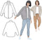 Style Arc Sewing Pattern - Palermo Knit Jacket (Sizes 04-16)...