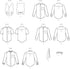 McCall's Men's Lined Vest, Bow Tie, Tie, and Shirts Sewing Pattern Kit, Design Code M8415, Sizes S-M-L...