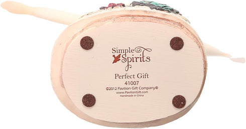 Pavilion Gift Company Simple Spirits 41007 Figurine, 7-1/2-Inch, White,Green,tan...