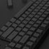 PBT Keycaps 60 Percent - Black 142 Keys Keycap Set Cherry Profile DYE-Sub, Custom Gray Theme Minimalist Style Keyboard keycaps Suitable for 60/61/...