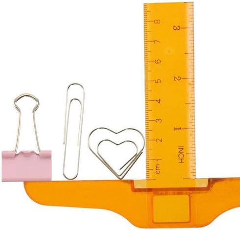 Combination Stationery Set, Ticket Clip, Paper Clip Set, Three Compartment Clip Office Supplies, Binder Clips(Green)...