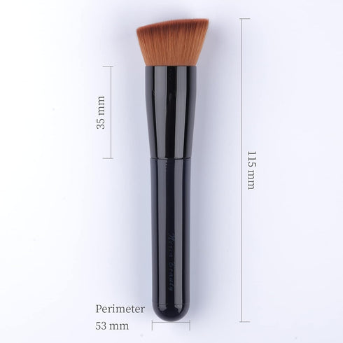 Foundation Brush, Flat Top Kabuki Foundation Brush for Liquid Makeup, Cream, Powder, Travel Size Face Foundation Blending Makeup Brushes (131)...