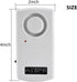 Window Glass Vibration Alarm with Super High Sensitivity, Door Alarm Vibration Sensors - Security Alarms for Glass Break Detection 120dB, Switch o...