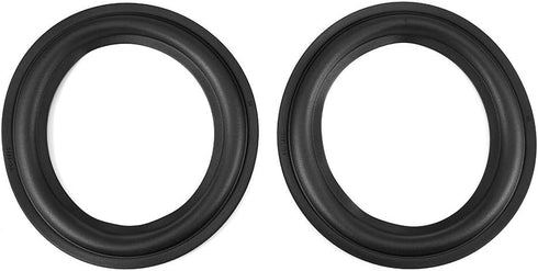 2pcs 6 inch Perforated Rubber Speaker Foam Edge Surround Rings Replacement Parts for Speaker Repair or DIY...