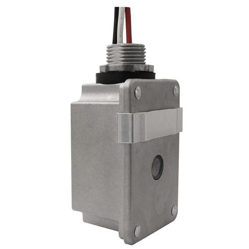 Design House 588079 Stem Mount 120-Volt Outdoor Aluminum Photocontrol, Commercial/Residential Use, Dusk to Dawn Sensor...
