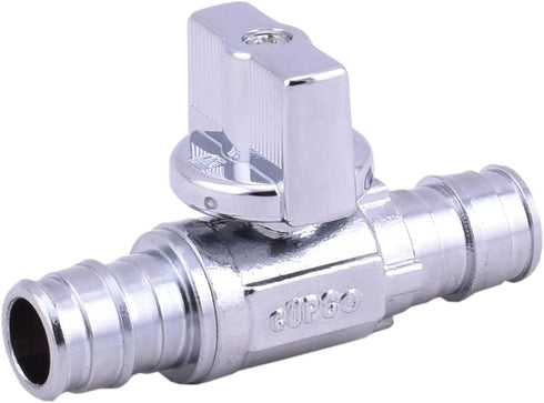 LD Valve - 1/4 Turn Straight PEX A Supply Stop Valve?1/2" Propex X 1/2" Propex Cold Expansion F1960 Shut Off valve Only for Pex A Pipe -LD Brand (...