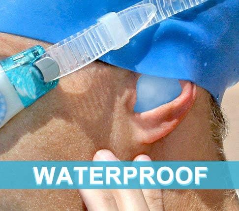 Ear Plugs for Sleeping, Reusable Silicone Moldable Noise Cancelling Sound Blocking Reduction Earplugs for Swimming, Snoring, Concerts, Shooting, A...