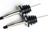Swpeet 15 Pcs Stainless Steel Liquor Bottle Speed Pourers Tapered Spout with Rubber Dust Caps Perfect for Pubs, Clubs, Restaurants, Bars, Coffee S...