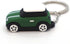 Keychain with MINI Cooper(Silicone Model), 3D OM, Stylish Cute Adorable, Silver Chain (Green) (KM1-DG)...