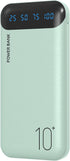 Power Bank 10000mAh Mobile Phone Portable Charger External Battery Pack with 2 USB 2.4 A Outputs and USB C Input Compatible with Huawei iPhone 12 ...