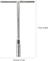 Tofficu 1Set Universal Hot-melt Water Stop Pin Stainless Steel Tube Water Stop Needle for Wall Corners Plugging with Water Repair Plumbing...