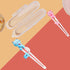 2 Pairs Kids Chopsticks - Cute Animal Cartoon Design, Plastic Training Chopsticks for Kids, Chopstick Helper/Trainer, by Bolonie...