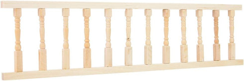 1:12 Wooden Dollhouse Handrail Dollhouse Mini Simulation Dollhouse Handrail Furniture, Doll House Wooden Furniture Decoration Accessory...