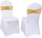 Eternal Beauty Set of 10 Sequin Chair Bows Sashes Gold Chair Sashes for Wedding Party Decorations...