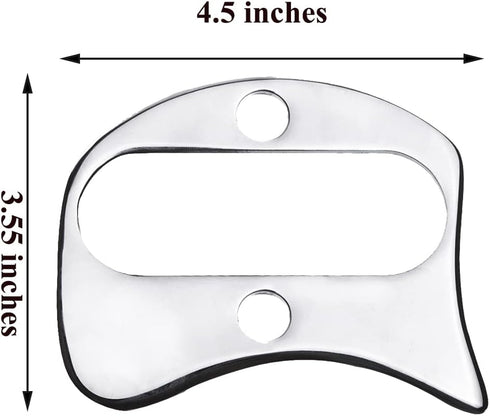 FeelFree Sport Guasha Massage Tools,Medical Grade Stainless Steel Scraping Tool for Soft Tissue Scraping Massage Tool, Physical Therapy Stuff,Used...