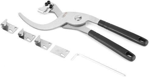 Stainless Steel Fruit Tree Ring Peeler Ring Stripper Scissor Branches Cutter Garden Hand grafting Tools Tree Pruning Shears with 4 Blades of Diffe...