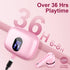 Wireless Earbuds Bluetooth 5.3 Headphones Bass Stereo Ear Buds with Noise Cancelling Mic LED Display in Ear Earphones IP7 Waterproof 36H Playtime ...