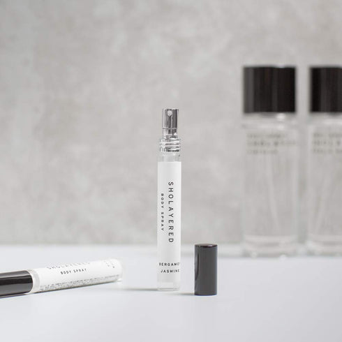 Sholayered Perfume for Women & Cologne for Men, Mist Body Spray Fragrance from Japan (FRESH PEAR, 0.34Fl Oz/10ml)...