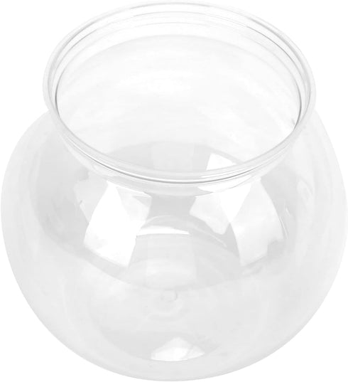 Mini Fish Tank, Transparent Plastic Fish Bowl Betta Tank Fish Plant Tanks for Desk Bookshelf (Mini)...