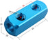 1/4" 2-Way 5 Ports Air Mainfold Aluminum Pneumatic Air Compressor Inline Splitter...
