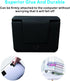 Self-adhesive mini portable laptop stand, invisible computer stand, foldable ergonomic desktop stand, compatible with MateBook X pro, D14, MacBook...