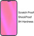 2 Pack Anti-Blue Privacy Tempered Glass Suit for iPhone 12 Pro Max Mirror Anti-Spy Screen Protector Anti-Peeping Film Electroplated Gradient Color...