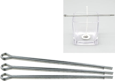 10PCS Candle Making Supply Accessory DIY Candle Making Tool Metal Wick Holder Wick Holder Clip for Candle Making and Holding DIY Candle...