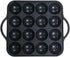 16-Holes Takoyaki Maker Pan Plate for Stovetop, Nonstick Coating Aluminum, 7.7 x 7.7 inches...