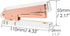 Clear Acrylic Stapler Rose Gold Desktop Stapler Cute Mini Staplers for No.10 Staples Refill, Heavy Duty Office Stapler Desk Accessiories for Offic...