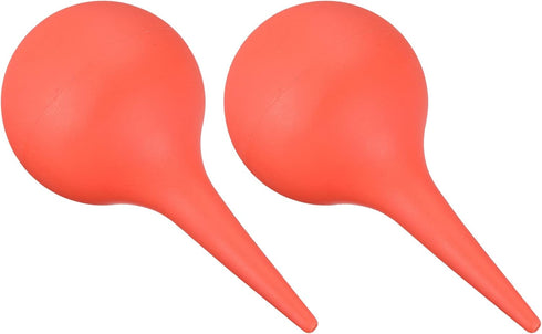 2 Pack Dust Ball Air Blower - Equipment Cleaning Rubber Remove Dust & Transfer Liquid, Apply to Computer/Camera Lens/Plants (75mL, Red)...