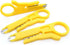 Mini Wire Stripper 3 Pcs Network Wire Stripper Punch Down Cutter for Network Wire Cable, RJ45/Cat5/cat6 Data Cable, Telephone Cable and Computer U...