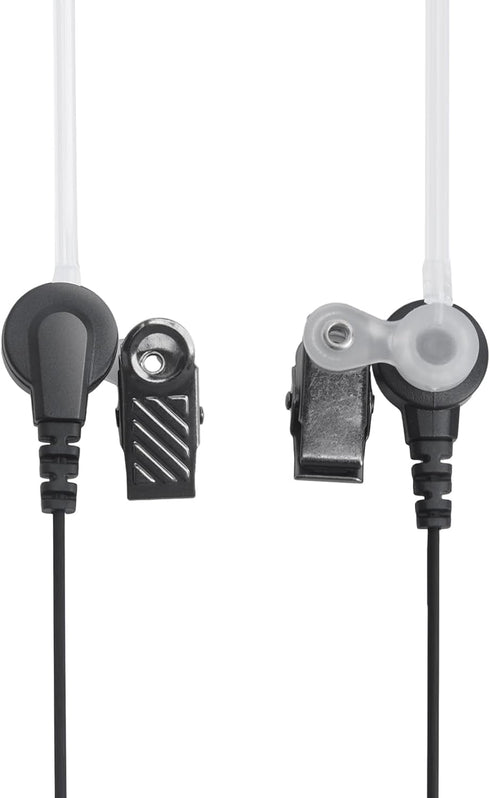 Radio Surveillance Earpiece Headset with Ptt Mic for Cobra Microtalk Walkie Talkies CXT195 CX112 ACXT1035r ACXT145 ACXT545 PX650 PX655 RX385 RX685...