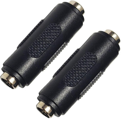 10PCS DC Power Connector Adapter 12V 5.5mm x 2.1mm, 12/24V Female to Female Power Jack Socket for Led Strip CCTV Security Camera Cable Wire Ends P...