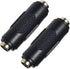 10PCS DC Power Connector Adapter 12V 5.5mm x 2.1mm, 12/24V Female to Female Power Jack Socket for Led Strip CCTV Security Camera Cable Wire Ends P...