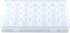 Adjustable 28 Slots Clear Plastic Medicine Pill Jewelry Organizer Storage Box Container,Bead Organizer Craft Organizer Box Pill Organizer Suitable...