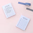 Monolike Memopad Sketch Planning Ver.2 design SET - 4 Packs, 4 Different Designs, 100 Sheets Per Pad, Total 400 Sheets, Note pads, Writing pads...