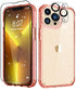 MIODIK Compatible with iPhone 13 Pro Case, with Screen Protector + Camera Lens Protector, Clear Glitter Women Girls Protective Shockproof Phone Ca...
