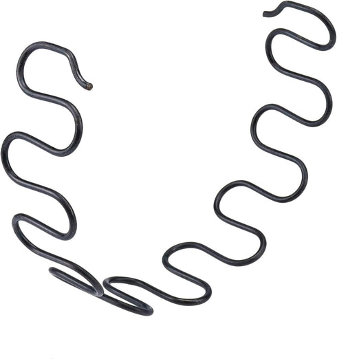Antrader 16"(40cm) Couch Spring Repair Kit,4-Pack Upholstery Spring Clips for Furniture Couch Repair,Includes Screws and Clips,Black...