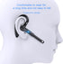 Bluetooth Earpiece for Cell Phones, Bluetooth V5.1 Headset with Charging Case, Waterproof Hands-Free Earphones Wireless Headphone , for Business/O...