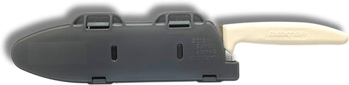 BladeGuard Knife Blade Cover Non-Slip Dishwasher Safe Sheath 10in Grey...