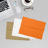LUXPaper A7 Invitation Envelopes | Peel & Press | 5 1/4" x 7 1/4" | Mandarin Orange | 80lb. Text | 50 Qty...