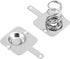 uxcell 50 Pairs AA Battery Positive Negative Conversion Spring Contact Nickeling Plate 11.28mmx11.5mm...